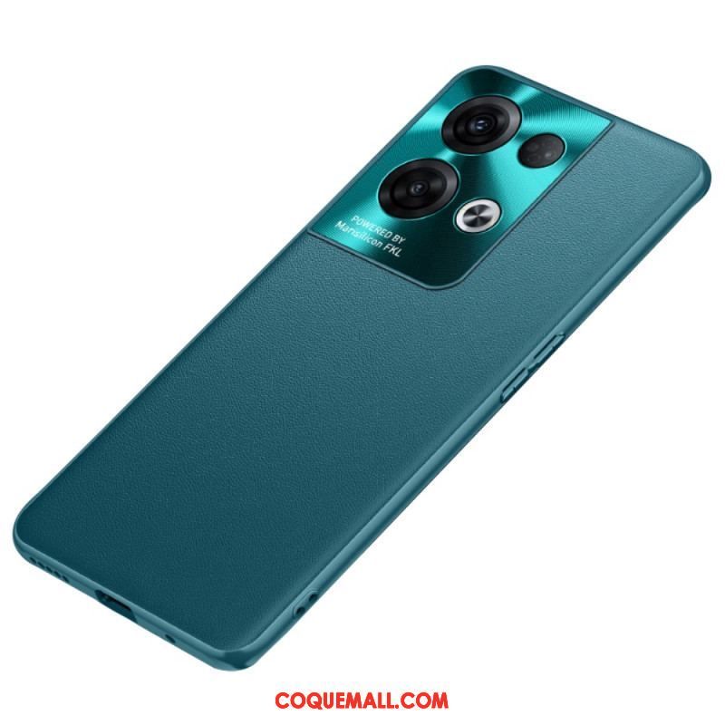 Coque Oppo Reno 8 Pro Simili Cuir Haut de Gamme