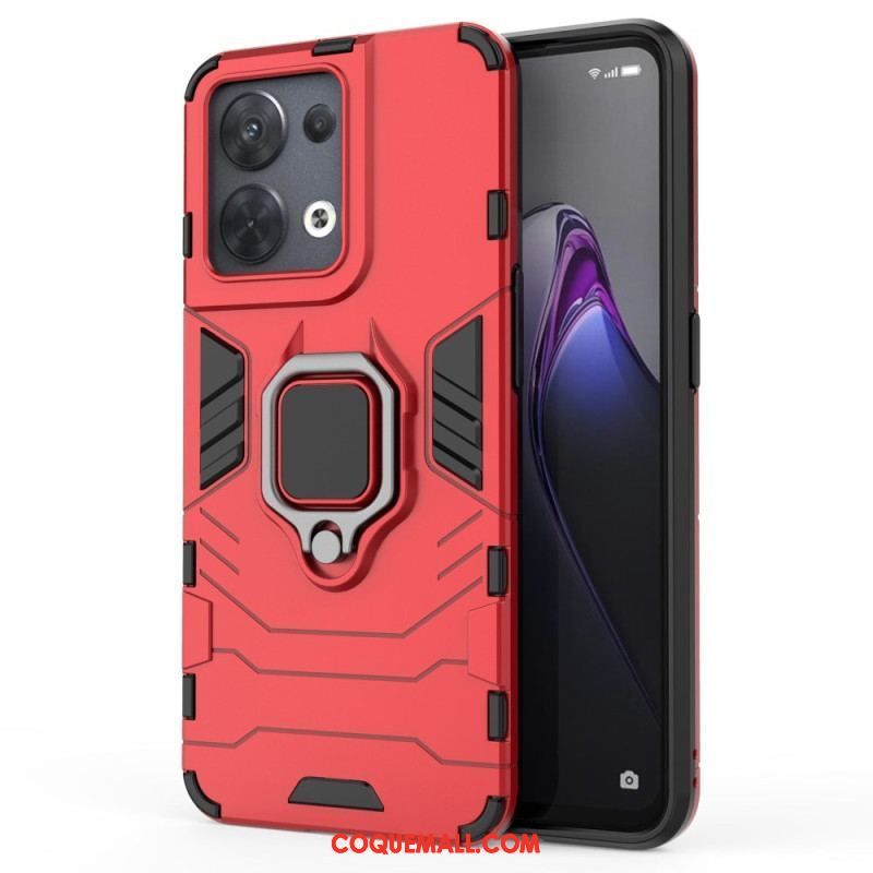 Coque Oppo Reno 8 Ring Résistante