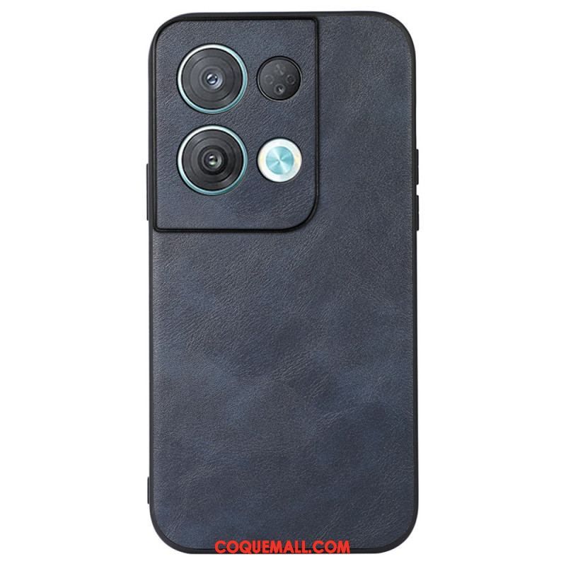 Coque Oppo Reno 8 Simili Cuir