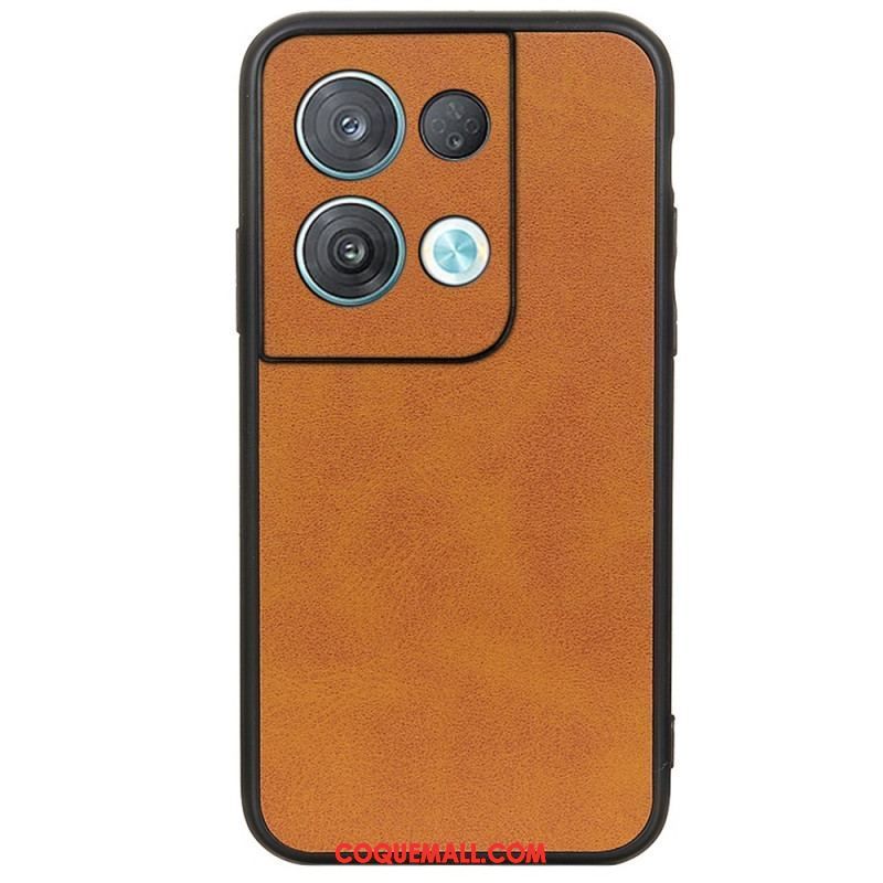 Coque Oppo Reno 8 Style Cuir