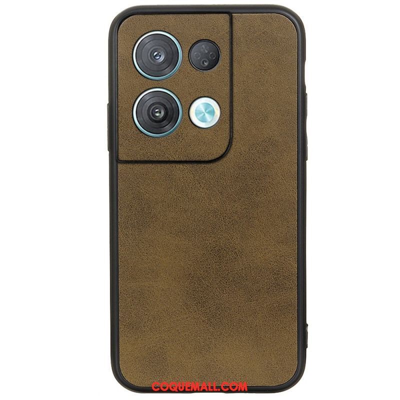 Coque Oppo Reno 8 Style Cuir