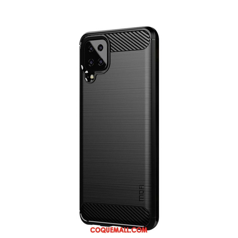 Coque Samsung Galaxy A12 / M12 Fibre Carbone Brossée MOFI