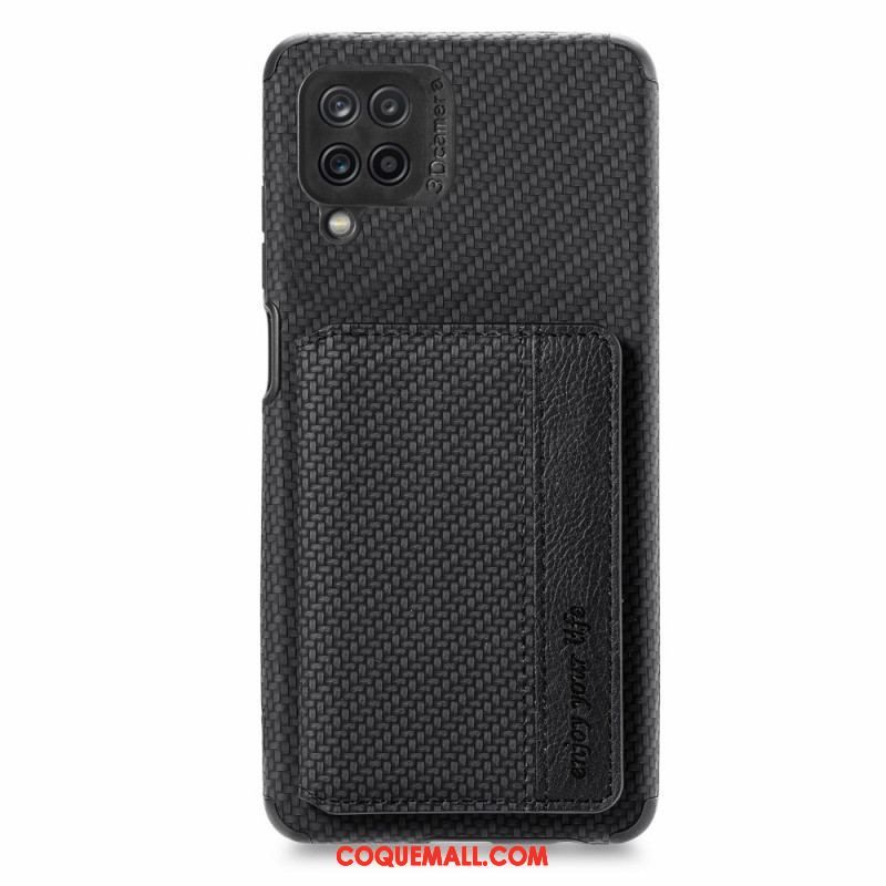 Coque Samsung Galaxy A12 / M12 RFID Porte-Cartes Support