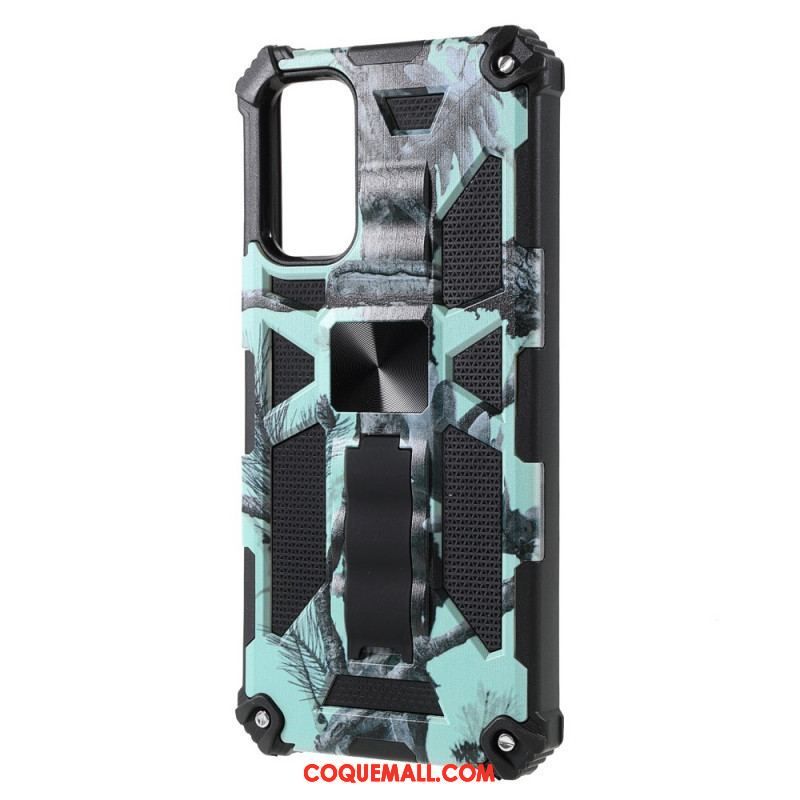 Coque Samsung Galaxy A13 5G / A04s Camouflage Support Amovible