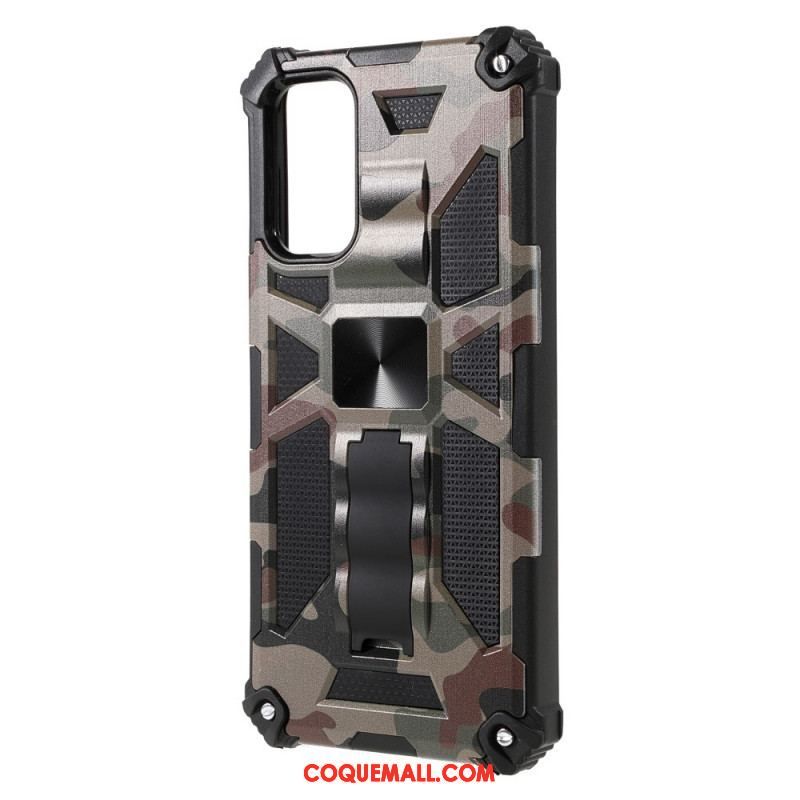 Coque Samsung Galaxy A13 5G / A04s Camouflage Support Amovible