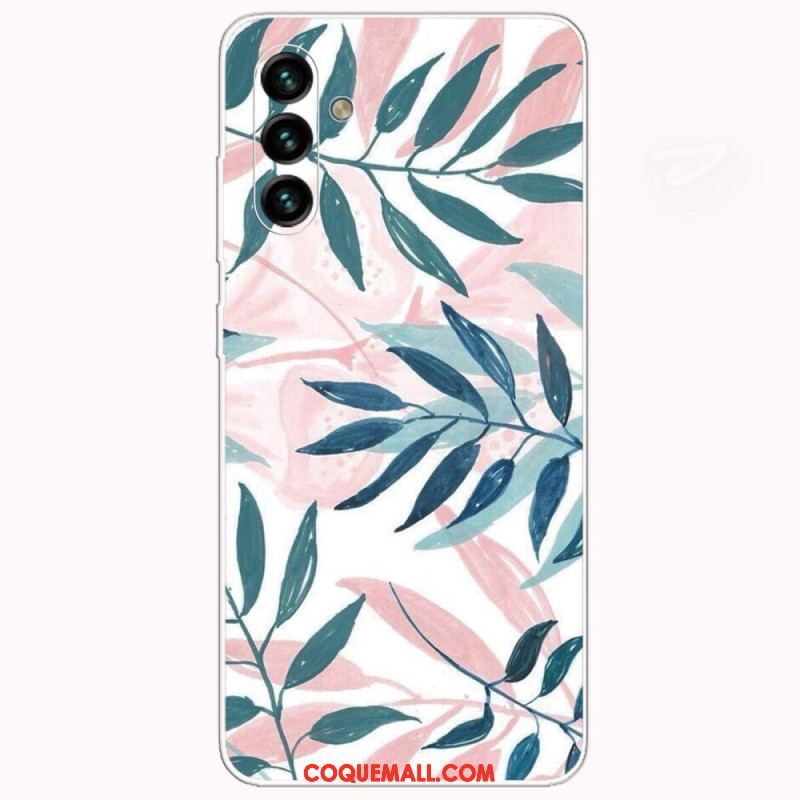 Coque Samsung Galaxy A13 5G / A04s Feuilles