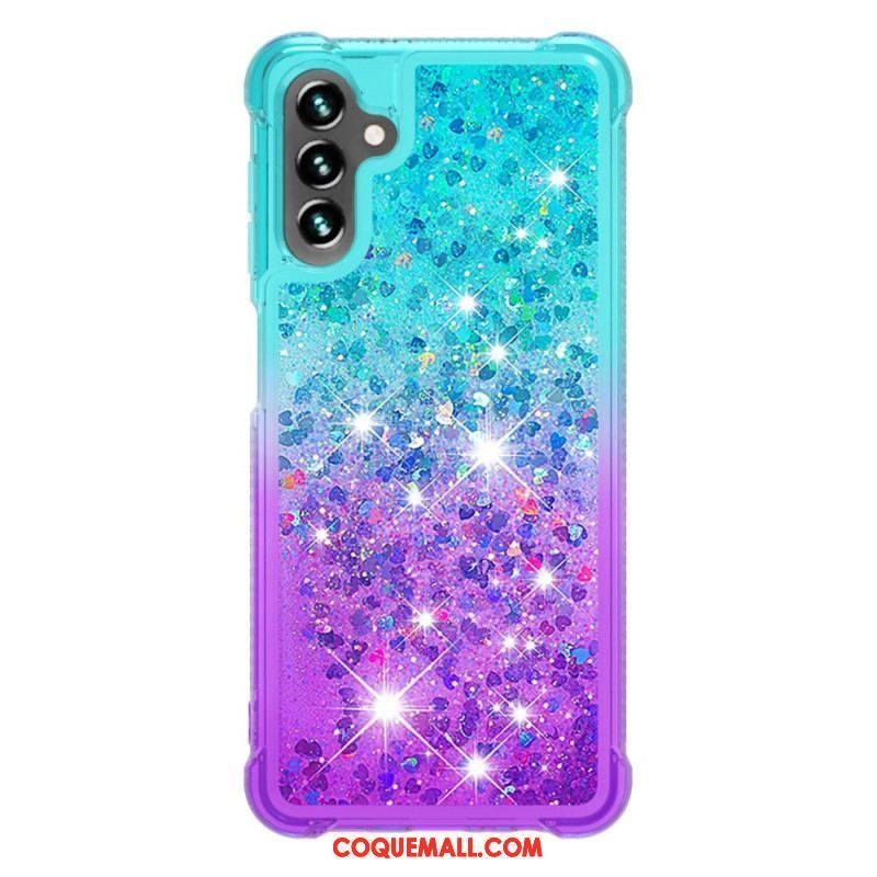 Coque Samsung Galaxy A13 5G / A04s Paillettes Colors