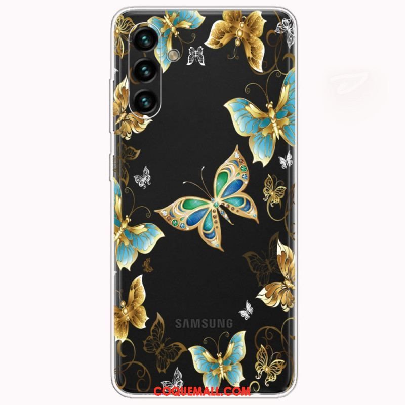 Coque Samsung Galaxy A13 5G / A04s Papillons Design