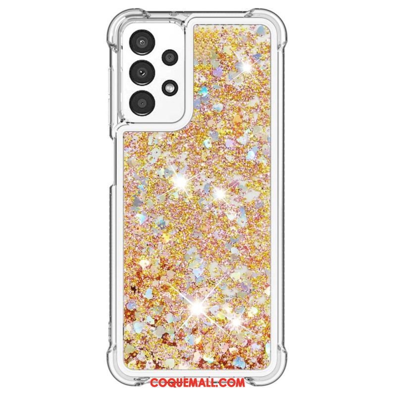 Coque Samsung Galaxy A13 Désires Paillettes