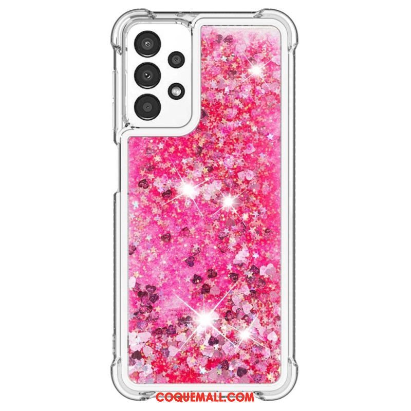 Coque Samsung Galaxy A13 Désires Paillettes