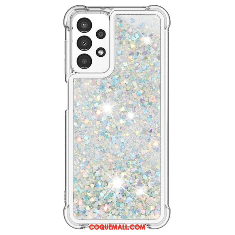 Coque Samsung Galaxy A13 Désires Paillettes