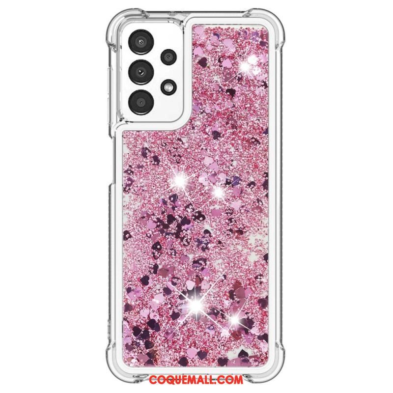 Coque Samsung Galaxy A13 Désires Paillettes