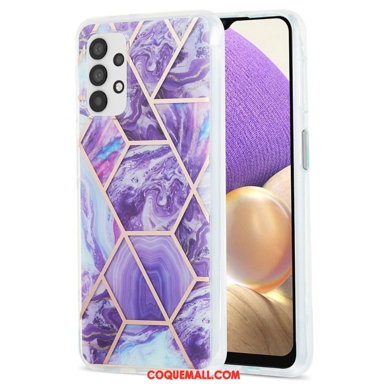 Coque Samsung Galaxy A13 Marbre Décliné