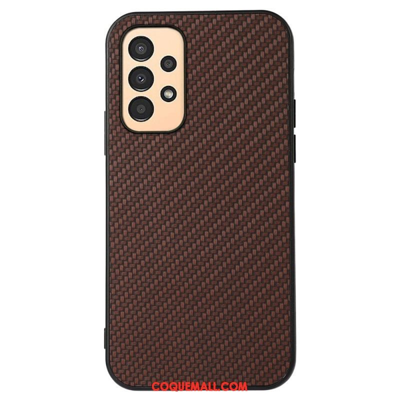 Coque Samsung Galaxy A13 Texture Fibre Carbone