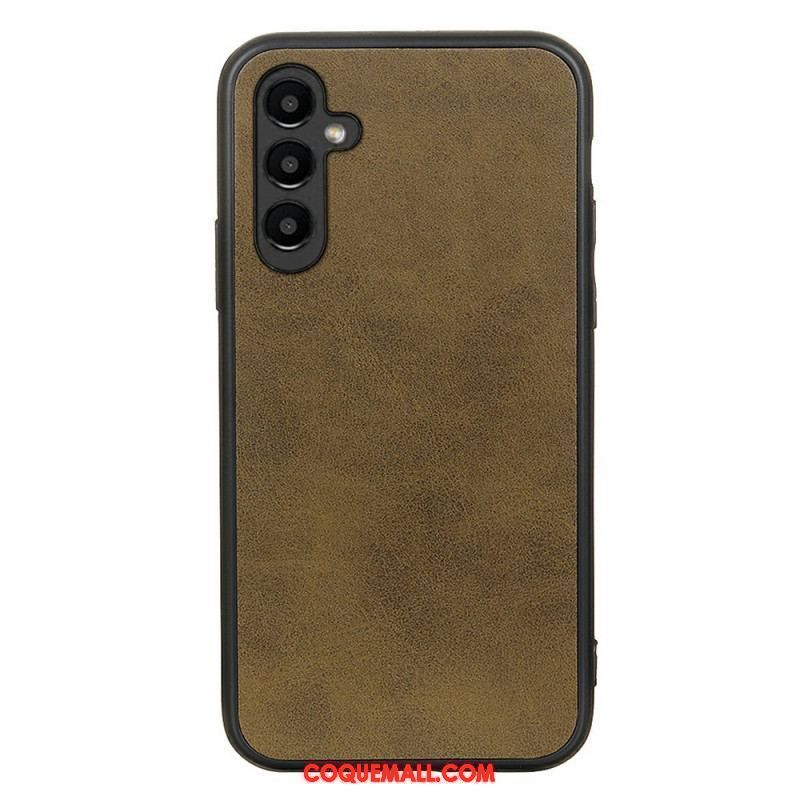 Coque Samsung Galaxy A14 5G / A14 Effet Cuir Look Raffiné