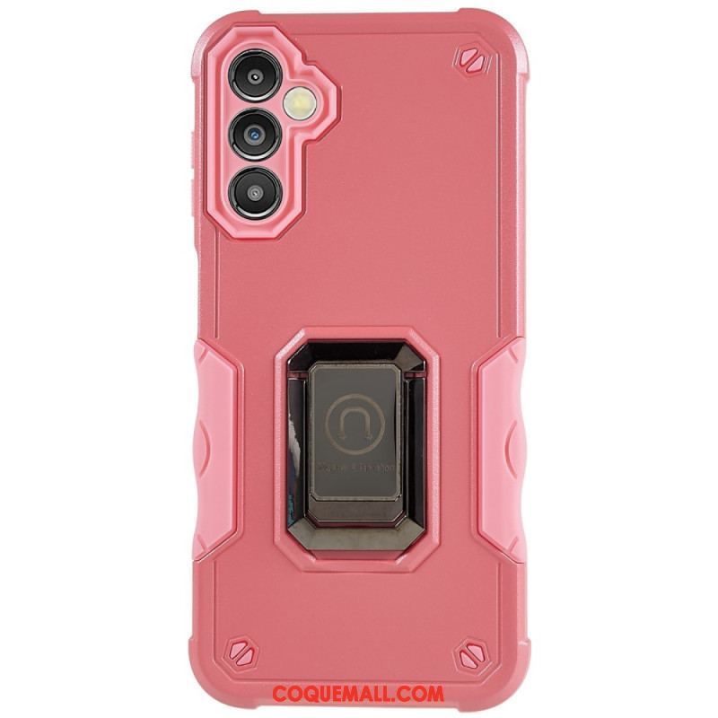 Coque Samsung Galaxy A14 5G / A14 Effet Métal Anneau-Support