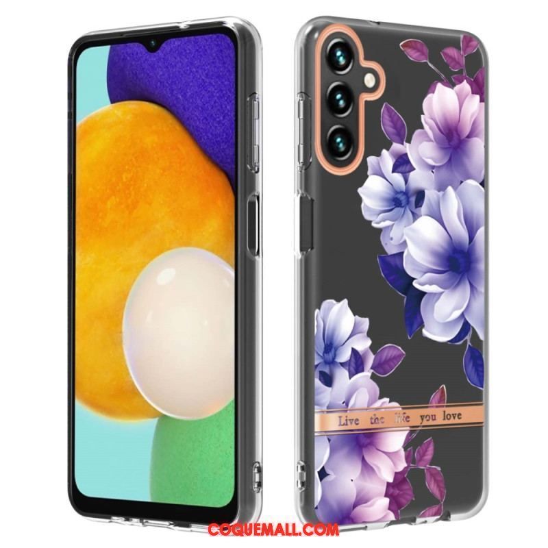 Coque Samsung Galaxy A14 5G / A14 Fleurs Colorées