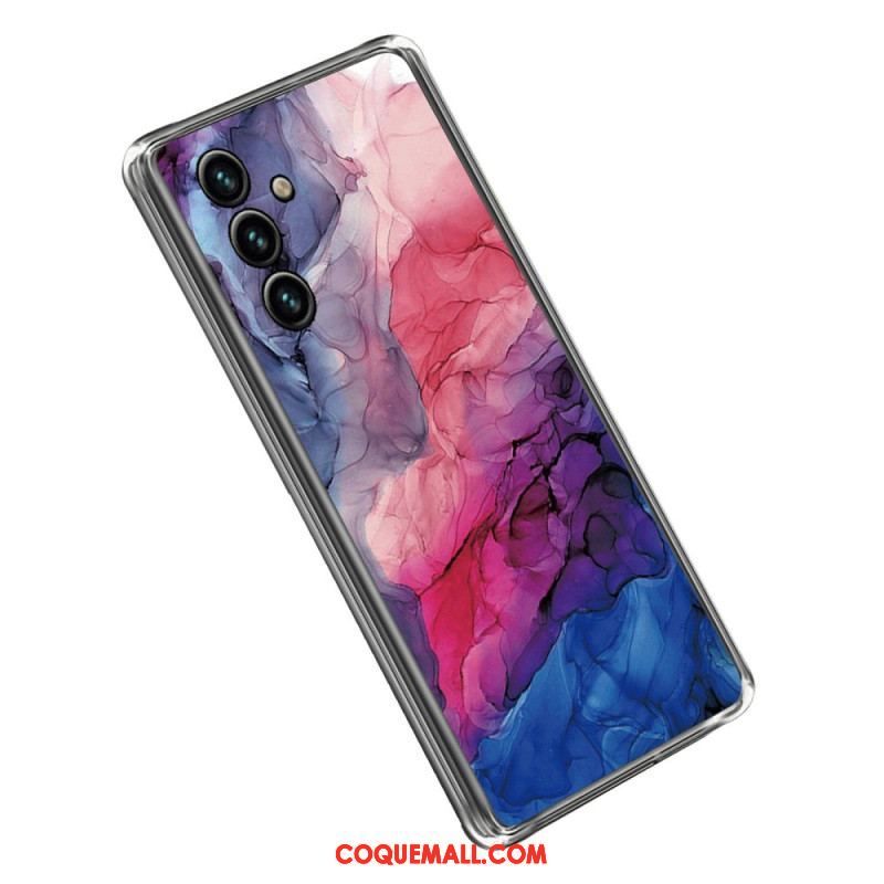 Coque Samsung Galaxy A14 5G / A14 Marbre Aquarelle