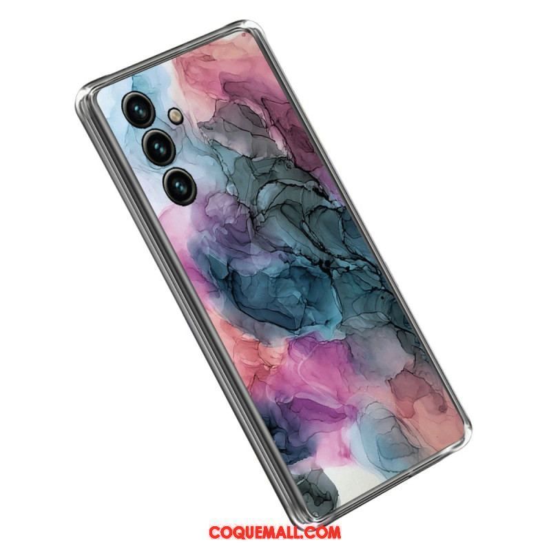 Coque Samsung Galaxy A14 5G / A14 Marbre Aquarelle