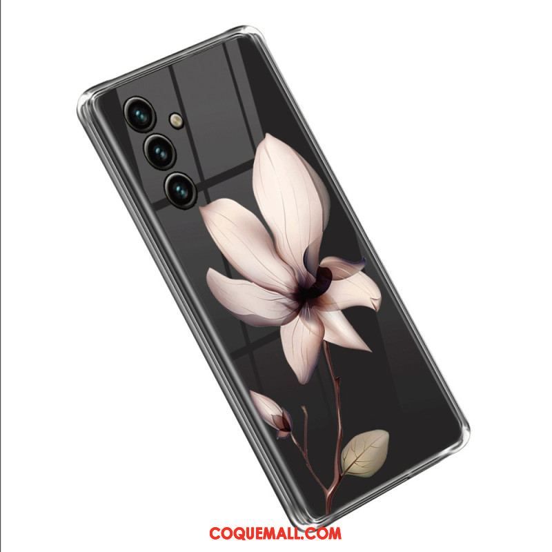 Coque Samsung Galaxy A14 5G / A14 Transparente Florale