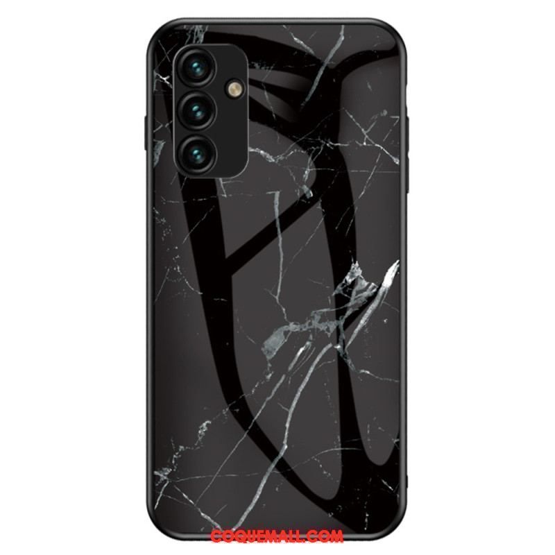 Coque Samsung Galaxy A14 5G / A14 Verre Trempé Marbré