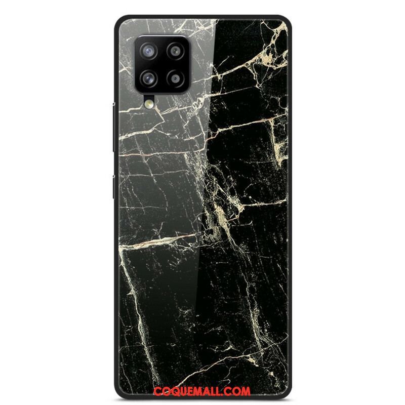 Coque Samsung Galaxy A42 5G Verre trempé Marbre Suprême