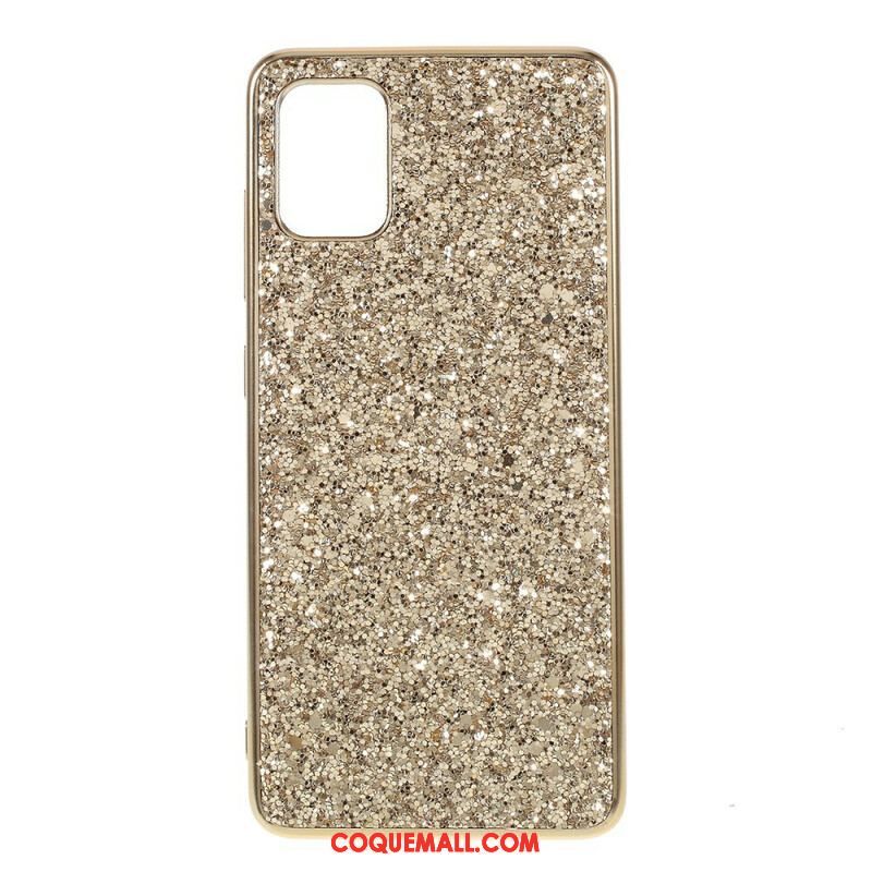 Coque Samsung Galaxy A51 5G Je Suis Paillettes