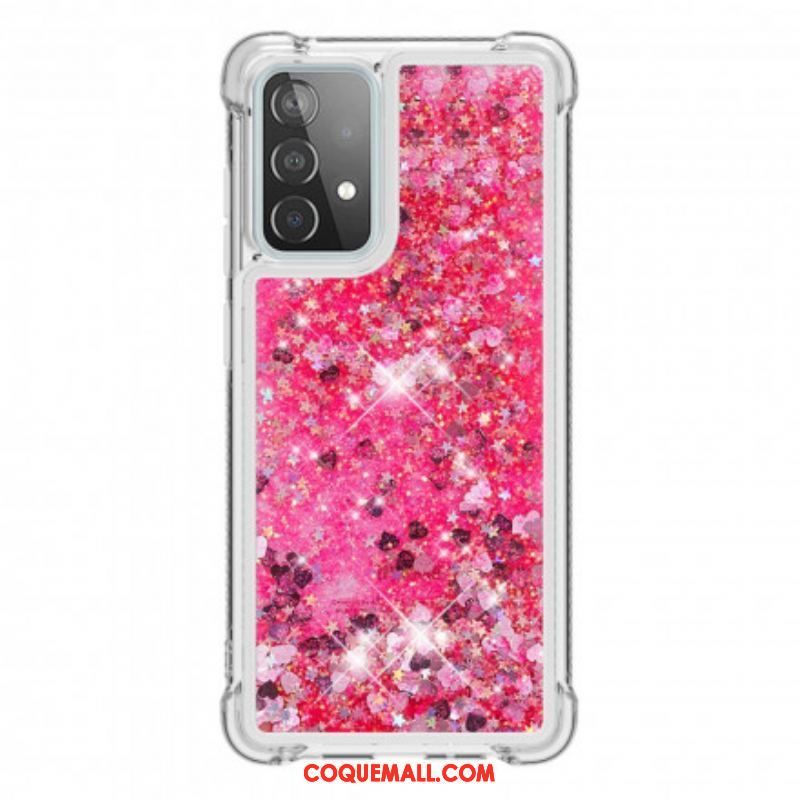 Coque Samsung Galaxy A52 4G / A52 5G / A52s 5G Désires Paillettes