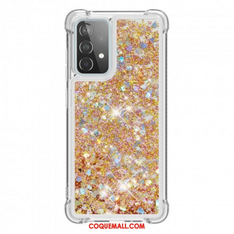 Coque Samsung Galaxy A52 4G / A52 5G / A52s 5G Désires Paillettes