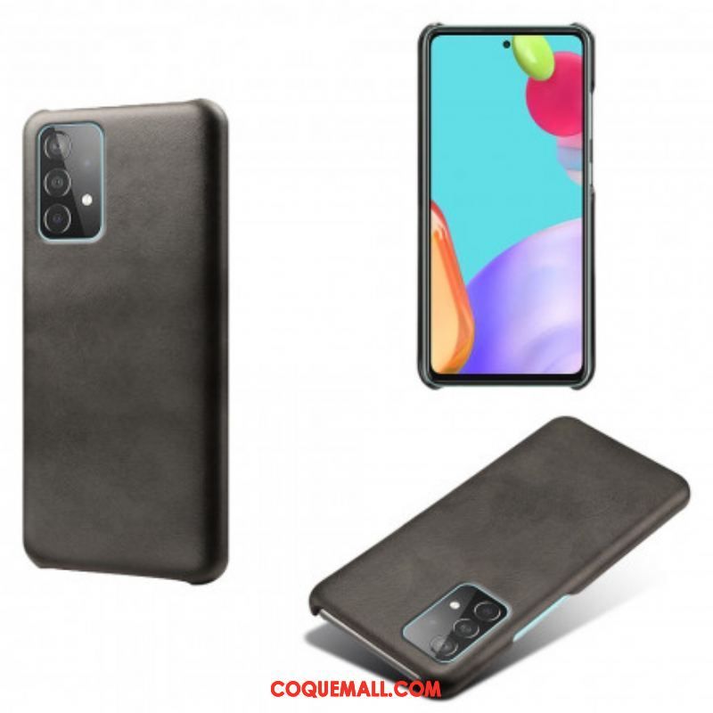 Coque Samsung Galaxy A52 4G / A52 5G / A52s 5G Effet Cuir KSQ