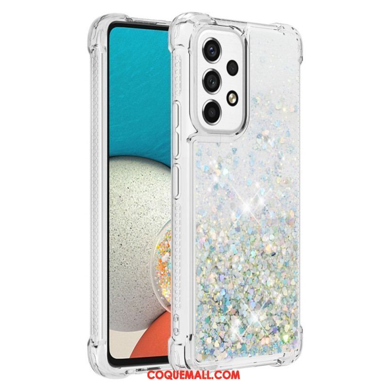 Coque Samsung Galaxy A53 5G Désires Paillettes