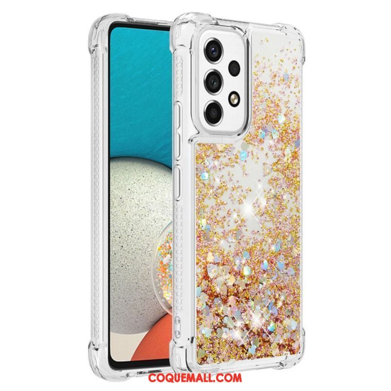 Coque Samsung Galaxy A53 5G Désires Paillettes