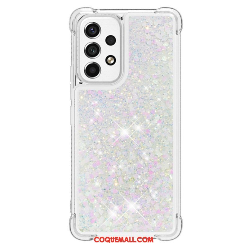 Coque Samsung Galaxy A53 5G Désires Paillettes