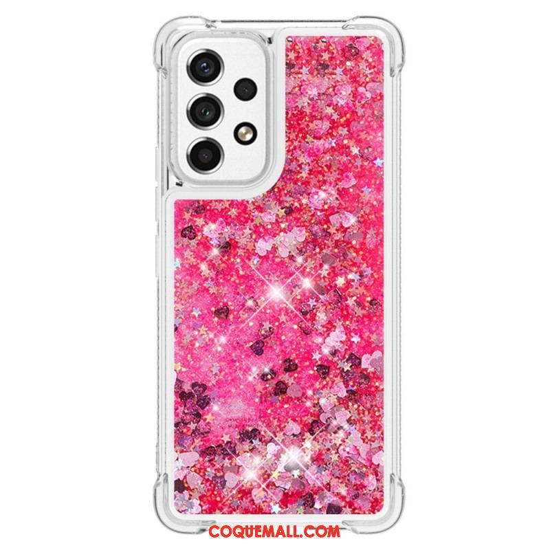 Coque Samsung Galaxy A53 5G Désires Paillettes