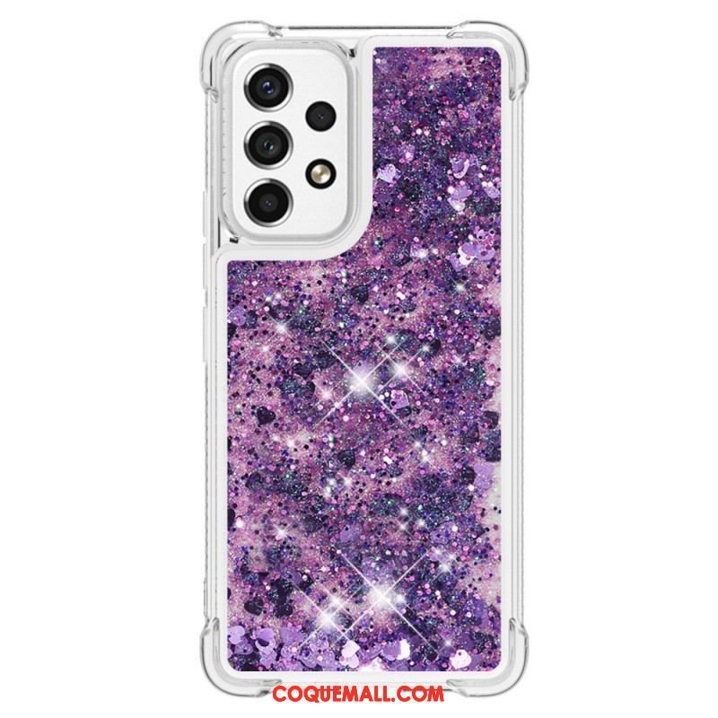 Coque Samsung Galaxy A53 5G Désires Paillettes