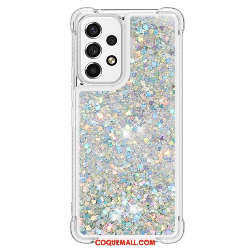 Coque Samsung Galaxy A53 5G Désires Paillettes