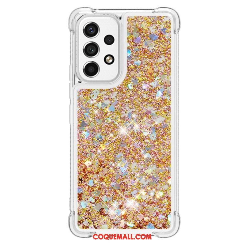 Coque Samsung Galaxy A53 5G Désires Paillettes