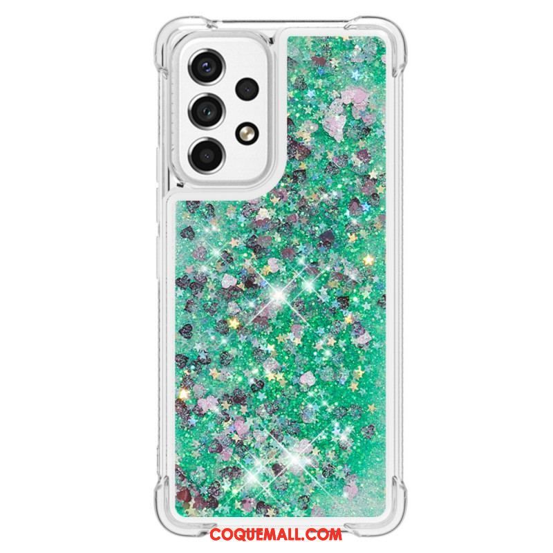 Coque Samsung Galaxy A53 5G Désires Paillettes