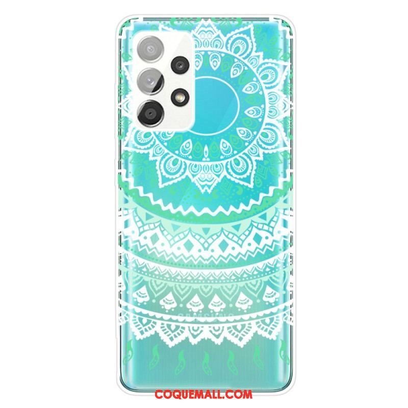 Coque Samsung Galaxy A53 5G Mandala Paillettes