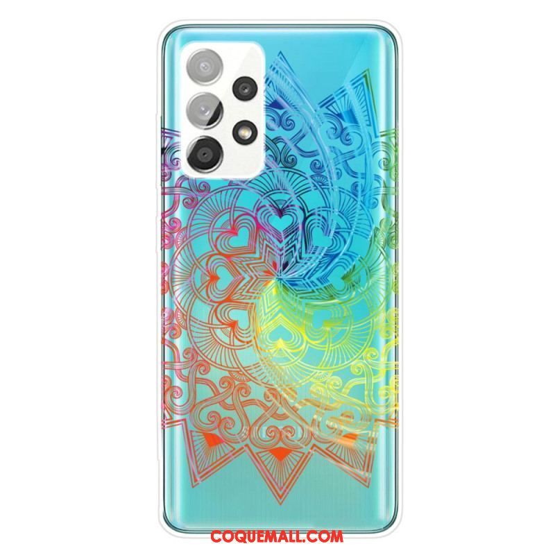 Coque Samsung Galaxy A53 5G Mandala Paillettes