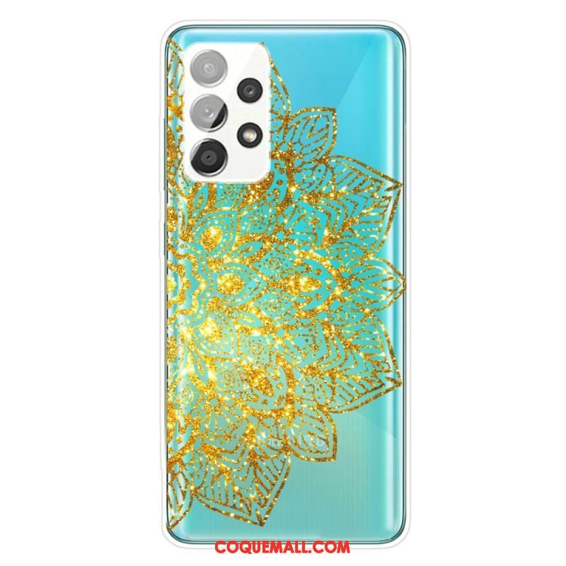 Coque Samsung Galaxy A53 5G Mandala Paillettes