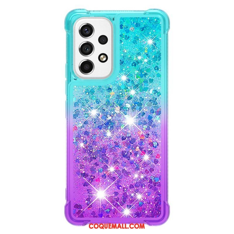 Coque Samsung Galaxy A53 5G Paillettes Color