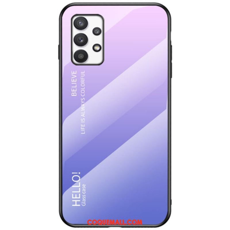 Coque Samsung Galaxy A53 5G Verre Trempé Hello