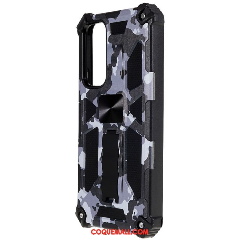 Coque Samsung Galaxy A54 5G Camouflage Support Amovible