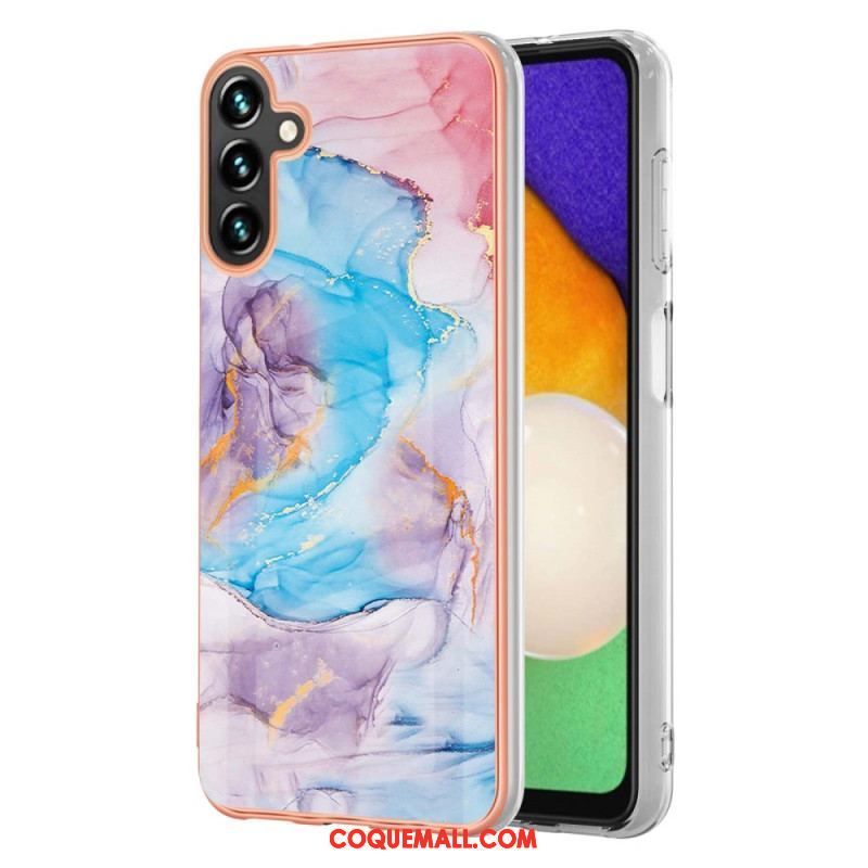 Coque Samsung Galaxy A54 5G Marbre Aquarelle