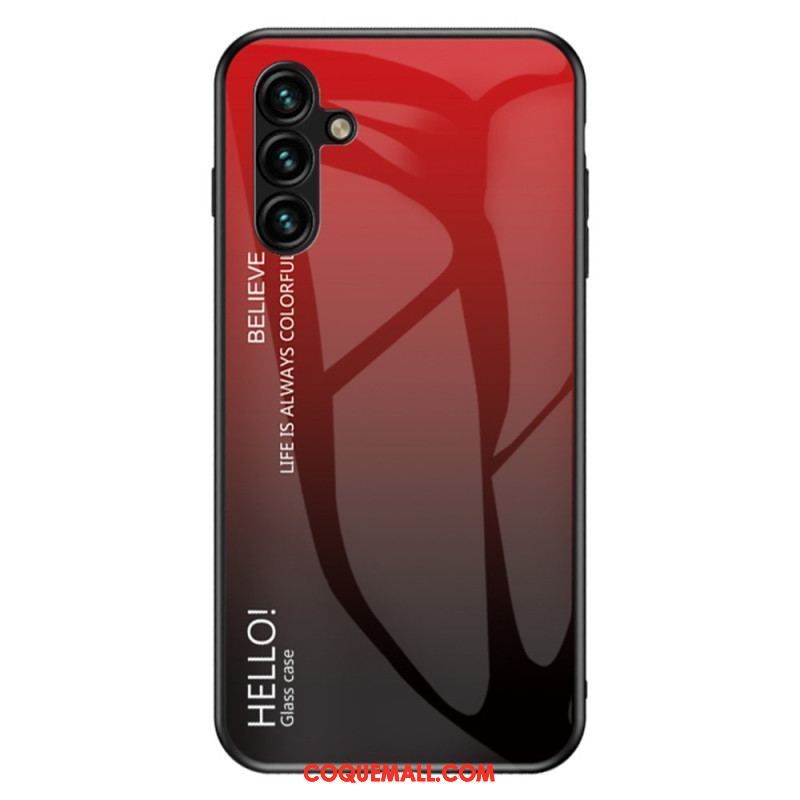 Coque Samsung Galaxy A54 5G Verre Trempé Hello