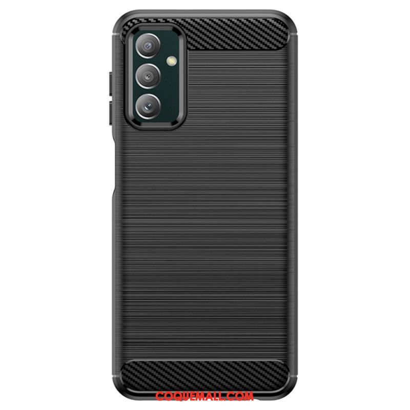 Coque Samsung Galaxy M13 Fibre Carbone Brossée