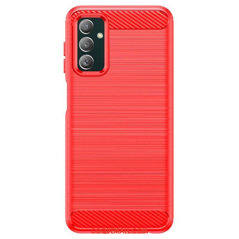 Coque Samsung Galaxy M13 Fibre Carbone Brossée