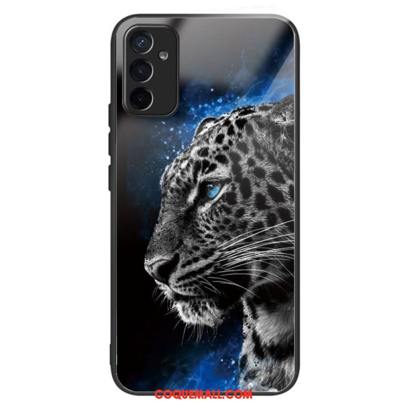 Coque Samsung Galaxy M13 Verre Trempé Tigre