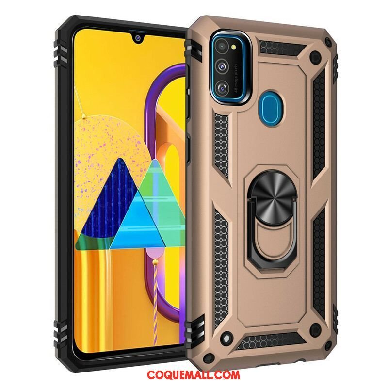 Coque Samsung Galaxy M21 Anneau Premium